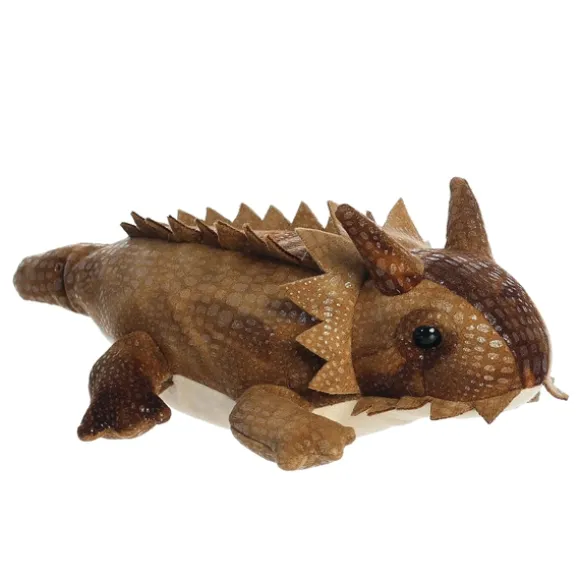 Patty the Stuffed Horned Toad Mini Flopsie by Aurora