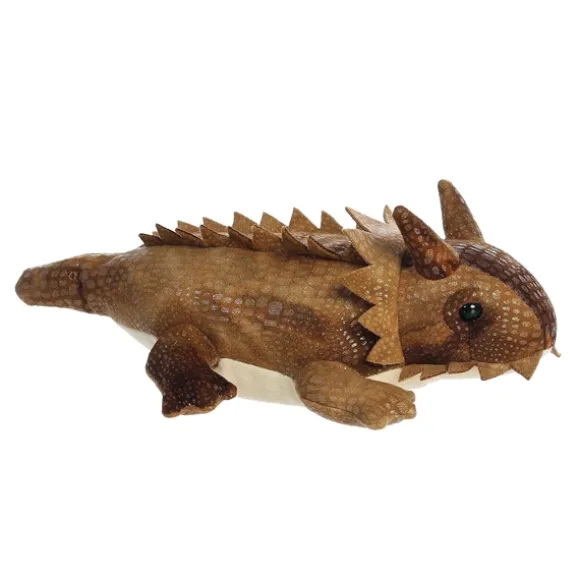 Patty the Stuffed Horned Toad Mini Flopsie by Aurora