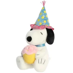 Peanuts Birthday Snoopy Stuffed Animal by Aurora
