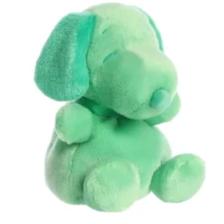 Peanuts Color Collection Plush Green Snoopy Palm Pals by Aurora