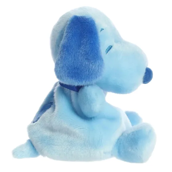 Peanuts Color Collection Plush Blue Snoopy Palm Pals by Aurora