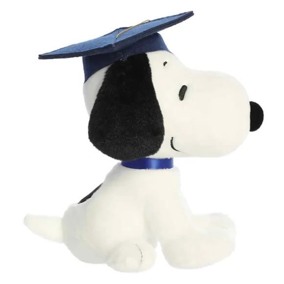 Peanuts Graduation Snoopy Stuffed Animal with Cap by Aurora