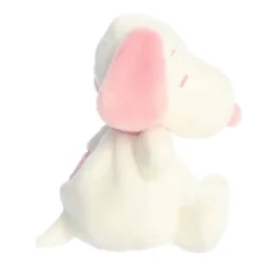 Peanuts Pink and White Plush Snoopy Palm Pals by Aurora