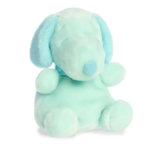 Peanuts Plush Teal Snoopy Palm Pals by Aurora
