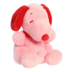 Peanuts Red and Pink Plush Snoopy Palm Pals by Aurora