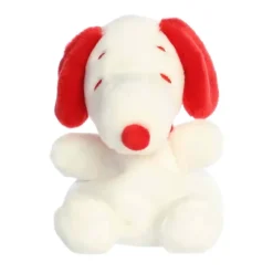 Peanuts Red and White Plush Snoopy Palm Pals by Aurora