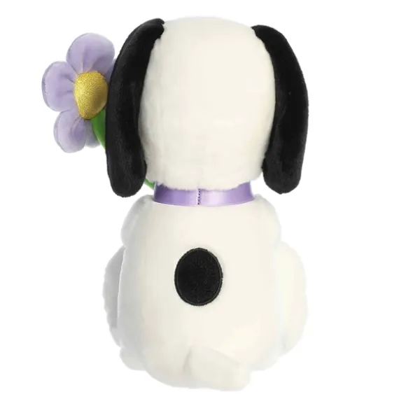Peanuts Snoopy with Flower Stuffed Animal by Aurora