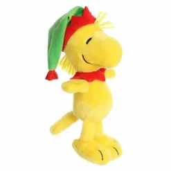 Peanuts Woodstock with Elf Hat Stuffed Animal by Aurora