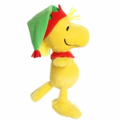 Peanuts Woodstock with Elf Hat Stuffed Animal by Aurora
