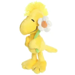 Peanuts Woodstock with Flower Stuffed Animal by Aurora