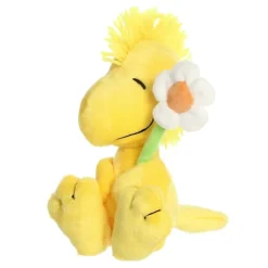 Peanuts Woodstock with Flower Stuffed Animal by Aurora