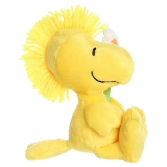 Peanuts Woodstock with Flower Stuffed Animal by Aurora