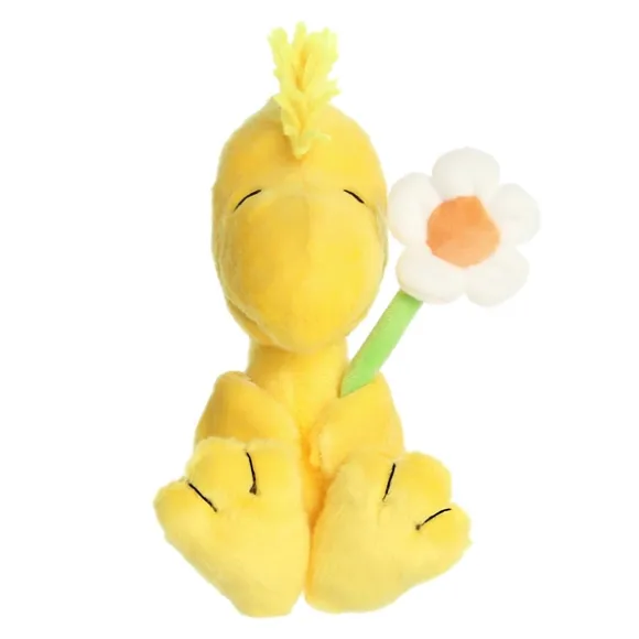 Peanuts Woodstock with Flower Stuffed Animal by Aurora