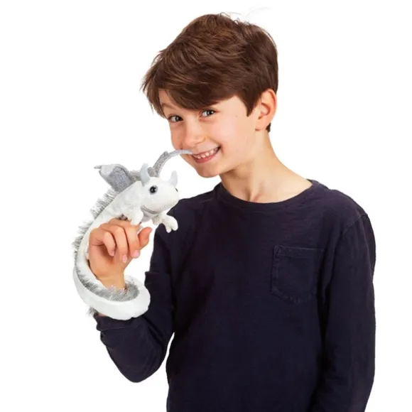 Pearl Dragon Wristlet Puppet by Folkmanis Puppets