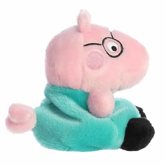 Peppa Pig Plush Daddy Pig Palm Pals Stuffed Animal by Aurora