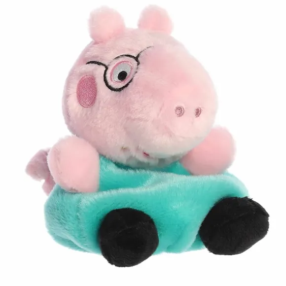 Peppa Pig Plush Daddy Pig Palm Pals Stuffed Animal by Aurora