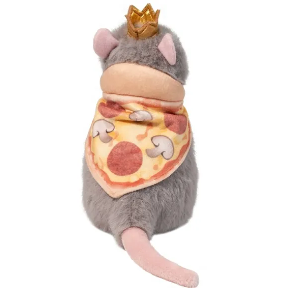Pizza Rat Stuffed Animal Macaroon Plush by Douglas
