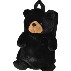 Plush Black Bear Backpack by Wild Republic
