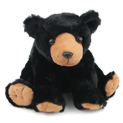 Plush Black Bear 12 Inch Stuffed Bear Cuddlekin By Wild Republic