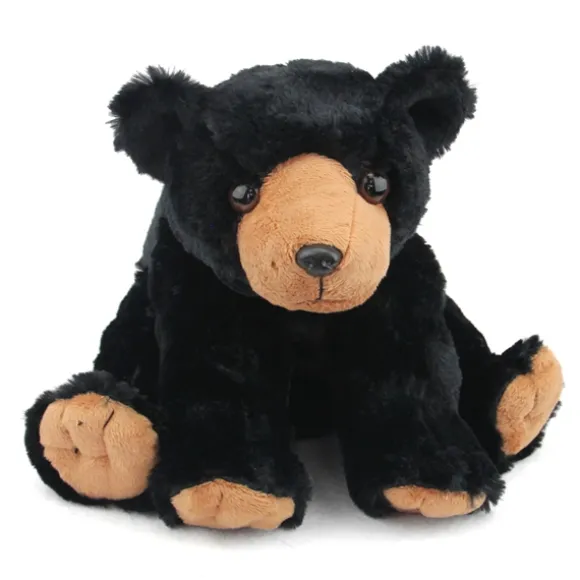 Plush Black Bear 12 Inch Stuffed Bear Cuddlekin By Wild Republic