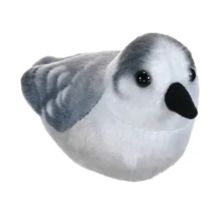 Plush Canada Gray Jay Audubon Bird with Sound by Wild Republic