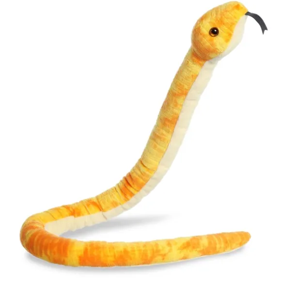 Plush Mango Corn Snake 50 Inch Stuffed Animal by Aurora