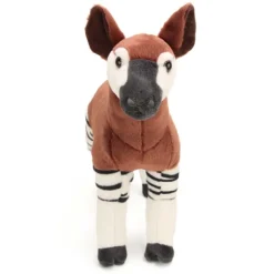 Plush Okapi 12 Inch Stuffed Animal Cuddlekin by Wild Republic