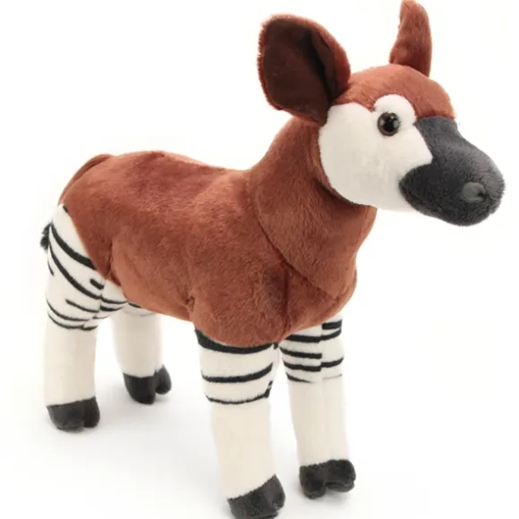 Plush Okapi 12 Inch Stuffed Animal Cuddlekin by Wild Republic