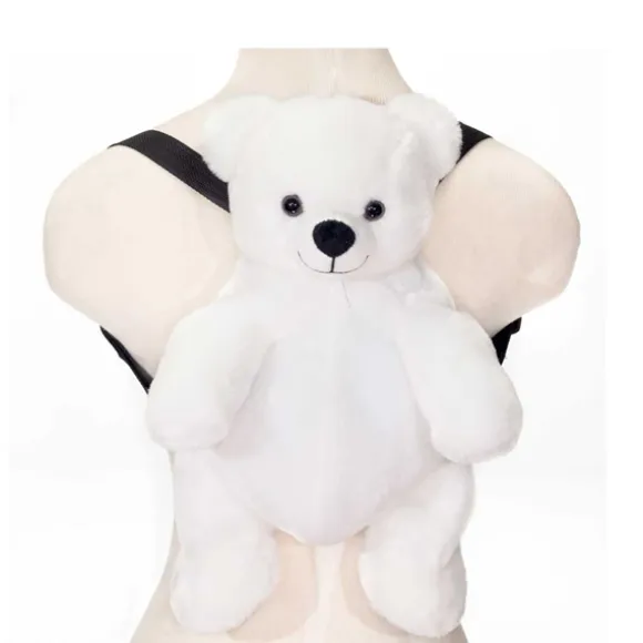Plush Polar Bear Backpack by Fiesta