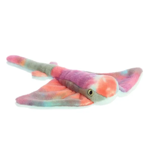 Plush Rainbow Stingray Mini Flopsie by Aurora