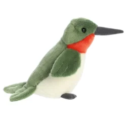 Plush Ruby-Throated Hummingbird Mini Flopsie by Aurora