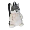 Plush Wolf Backpack by Wild Republic