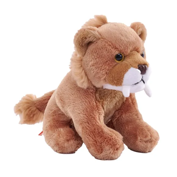 Pocketkins Eco-Friendly Small Plush Smilodon by Wild Republic