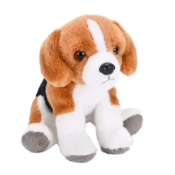 Pocketkins Eco-Friendly Small Plush Beagle Dog by Wild Republic