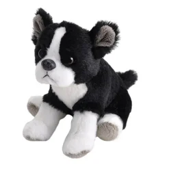 Pocketkins Eco-Friendly Small Plush Boston Terrier by Wild Republic