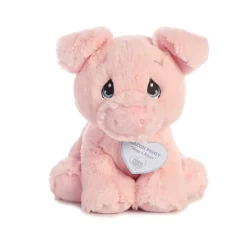 Precious Moments Bacon Piggy Stuffed Animal by Aurora