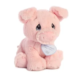 Precious Moments Bacon Piggy Stuffed Animal by Aurora