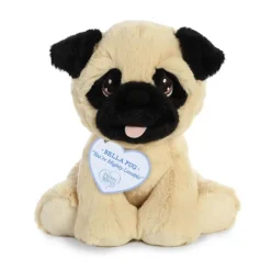 Precious Moments Bella Pug Stuffed Animal by Aurora