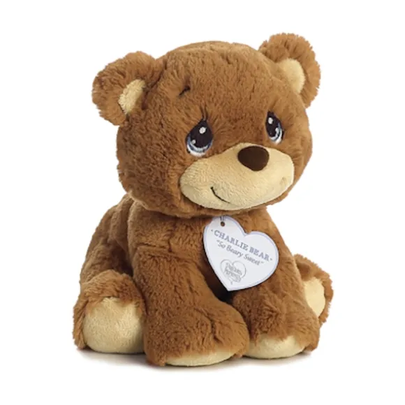 Precious Moments Charlie Bear Stuffed Animal by Aurora
