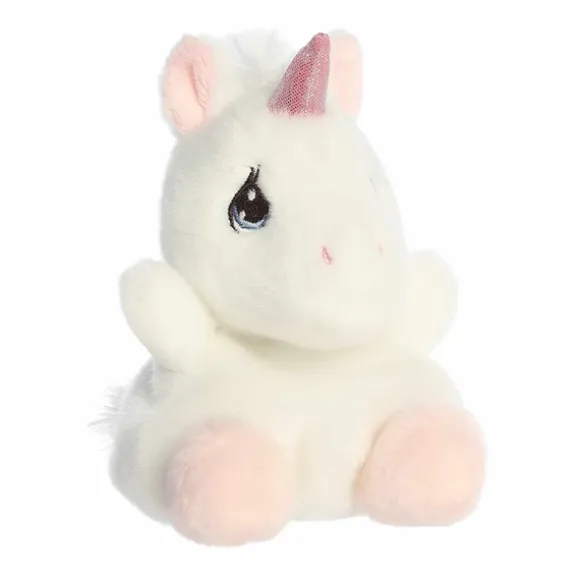 Precious Moments Plush Sparkle Unicorn Palm Pals by Aurora