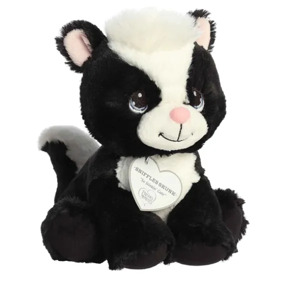 Precious Moments Sniffles Skunk Stuffed Animal by Aurora