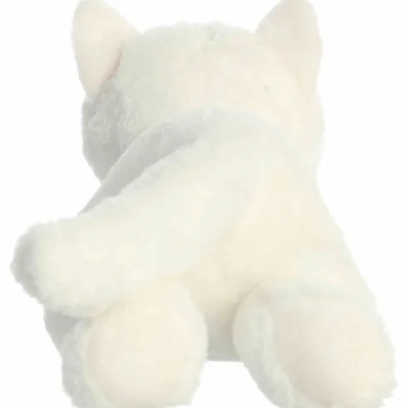 Precious the Plush White Cat Flopsie by Aurora