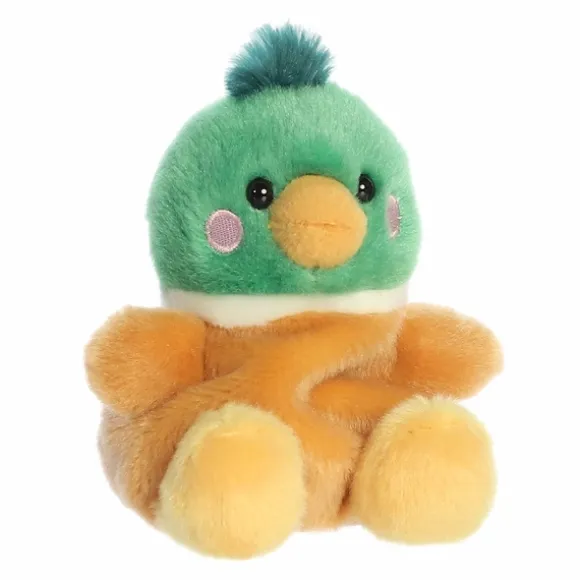 Puddles the Plush Mallard Duck Palm Pals by Aurora