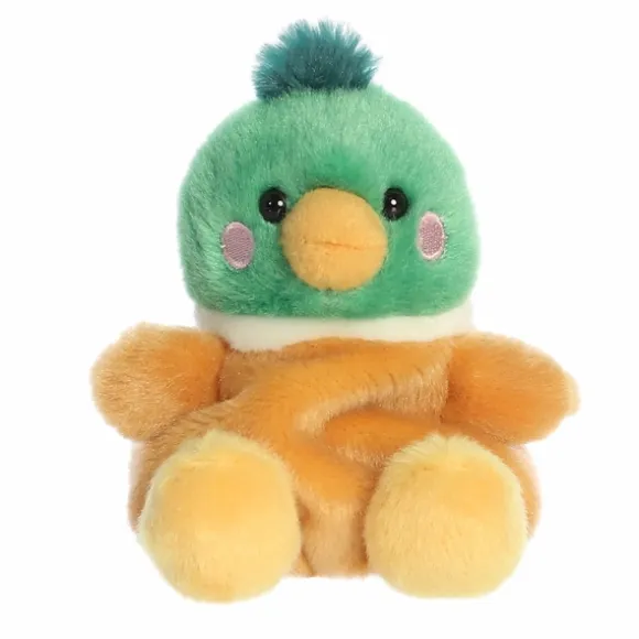 Puddles the Plush Mallard Duck Palm Pals by Aurora