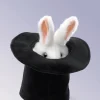 Rabbit in a Hat Stage Puppet by Folkmanis Puppets