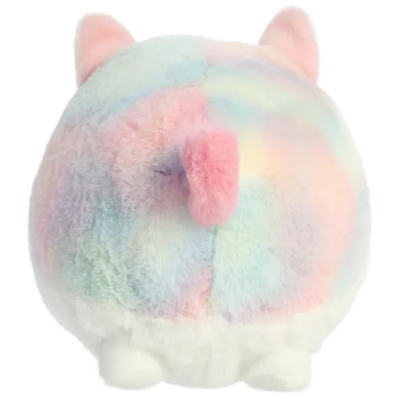 Rainbow Stuffed Pom Teddy Pets Plush by Aurora