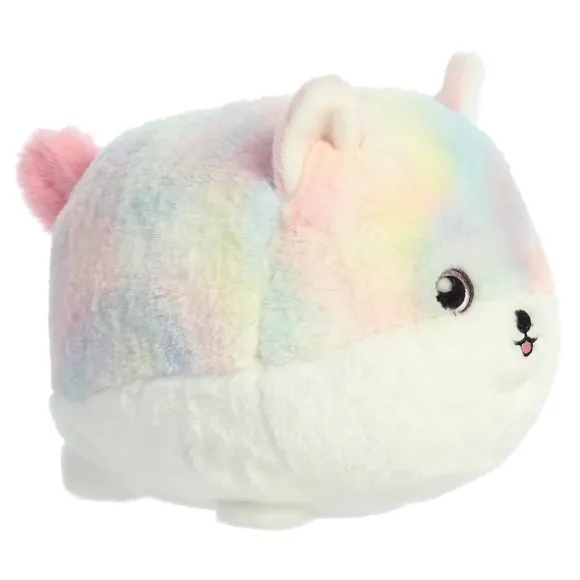 Rainbow Stuffed Pom Teddy Pets Plush by Aurora