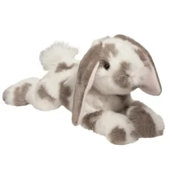 Ramsey the Gray Spotted Floppy Stuffed Bunny by Douglas