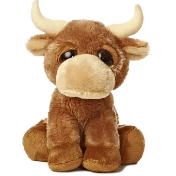 Ranger the Dreamy Eyes Bull Stuffed Animal by Aurora