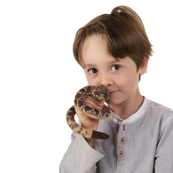 Rattlesnake Finger Puppet by Folkmanis Puppets